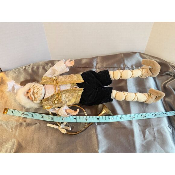 Porcelain Santa Claus Figure – 1980s Made in Taiwan - Picture 6 of 7